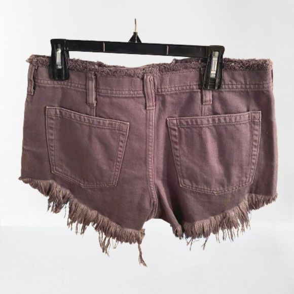 🆕Free People Becket Slouchy Gray Shorts size 29 - Picture 4 of 6